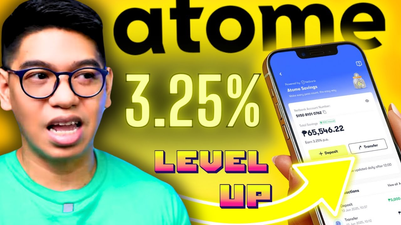 ATOME Level Up Na! Hindi Lang Basta Utangan. May Bagong Savings Service Na Kay ATOME. Worth it Ba?