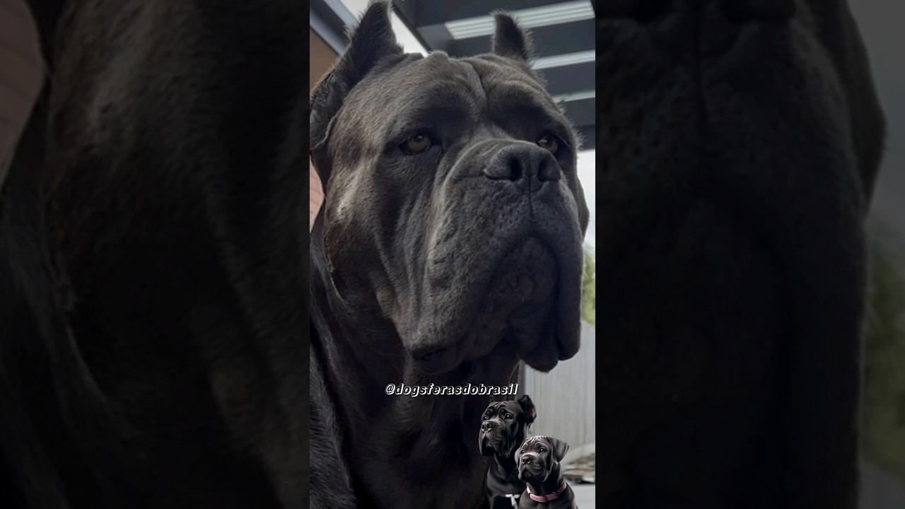 Conhe&ccedil;a a diferen&ccedil;a entre Cane corsos machos e f&ecirc;meas. 😅 #cachorro #canecorso #humor #pet #shorts