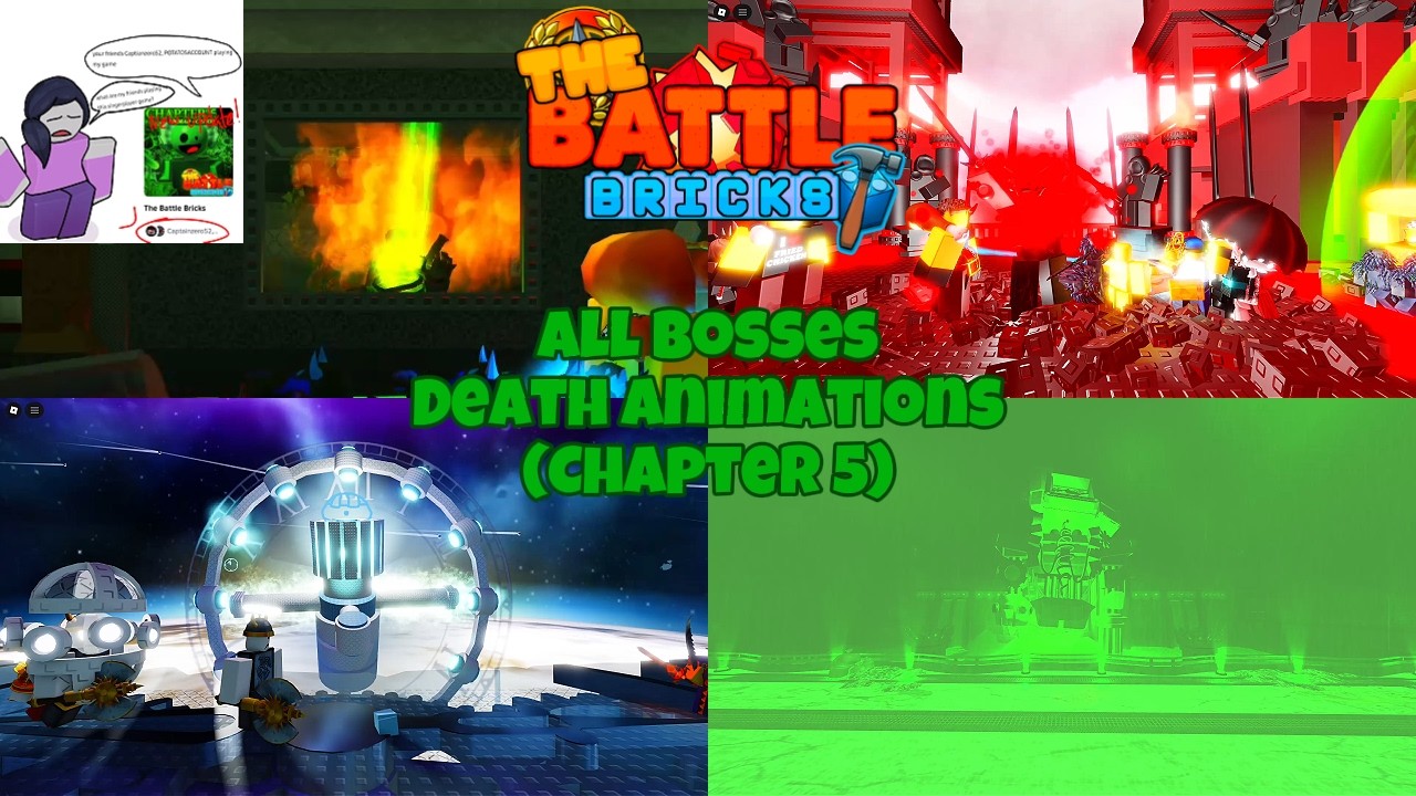 The battle Bricks:All Death Animations (Chapter 5)