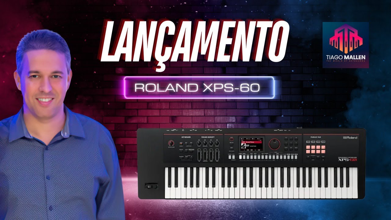 Roland XPS-60 - Lançamento 2025 - Test sounds by Tiago Mallen  (Pianos,Rhodes,EPS e Orgãos) #roland