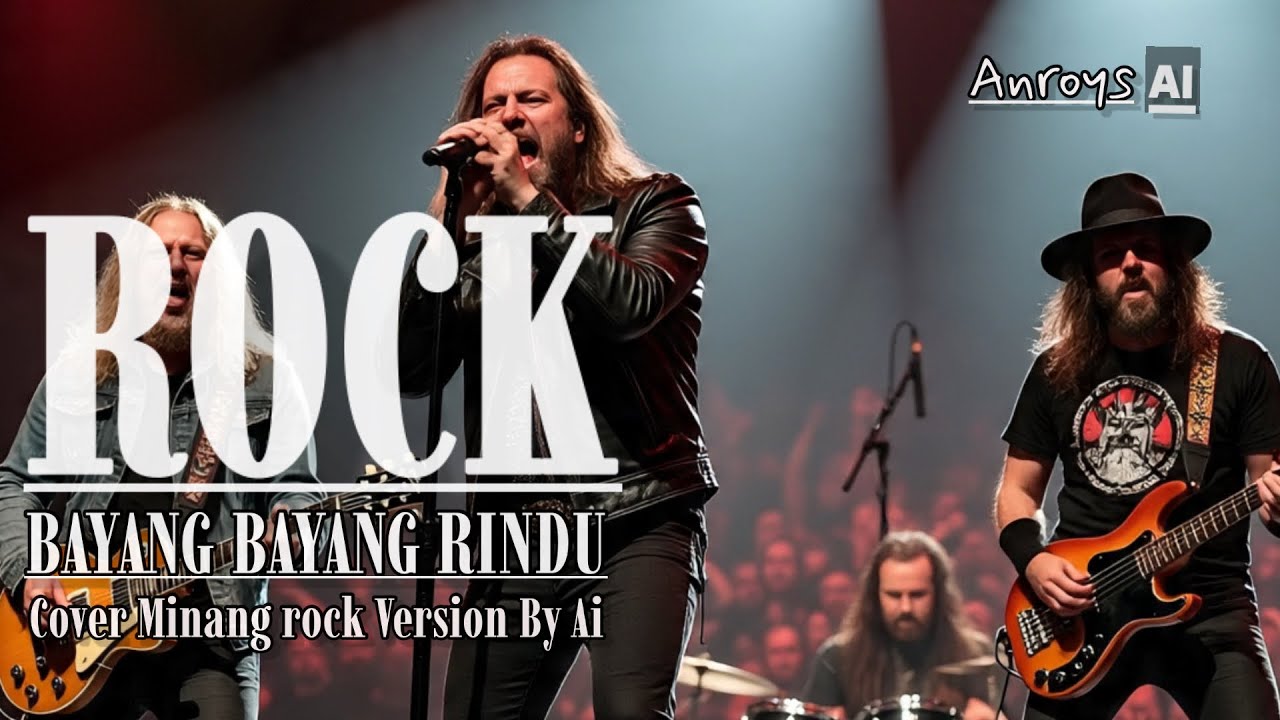 BAYANG BAYANG RINDU ( Anroys ) - Cover Minang Rock Version By Ai 