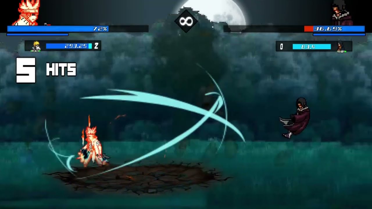 Minato vs Itachi