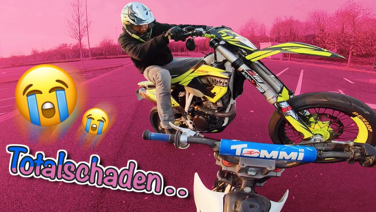 Ich habe mein 1. Motorrad zerstört.. 😭