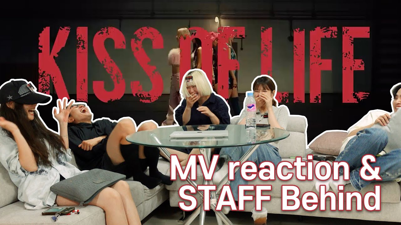 KISS OF LIFE(키스오브라이프) 'Bye My Neverland' 'Shhh' MV REACTION (STAFF VER.)