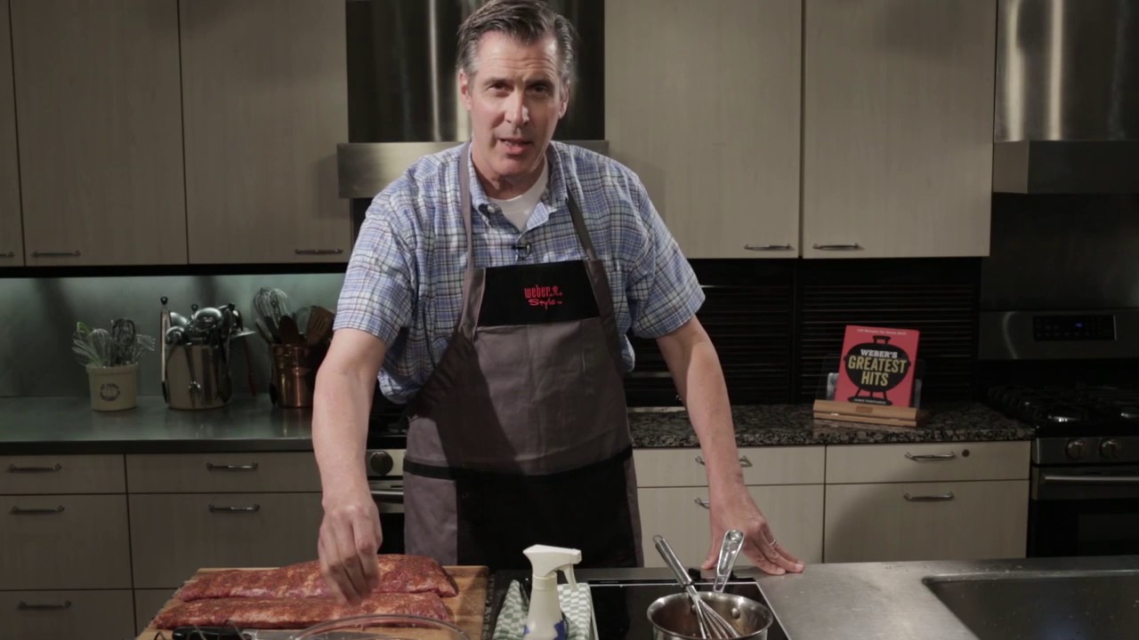 Jamie Purviance prepares his best-on-the-block baby back ribs