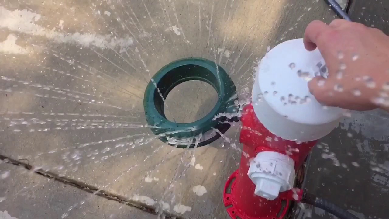 Homemade Fire Hydrant!