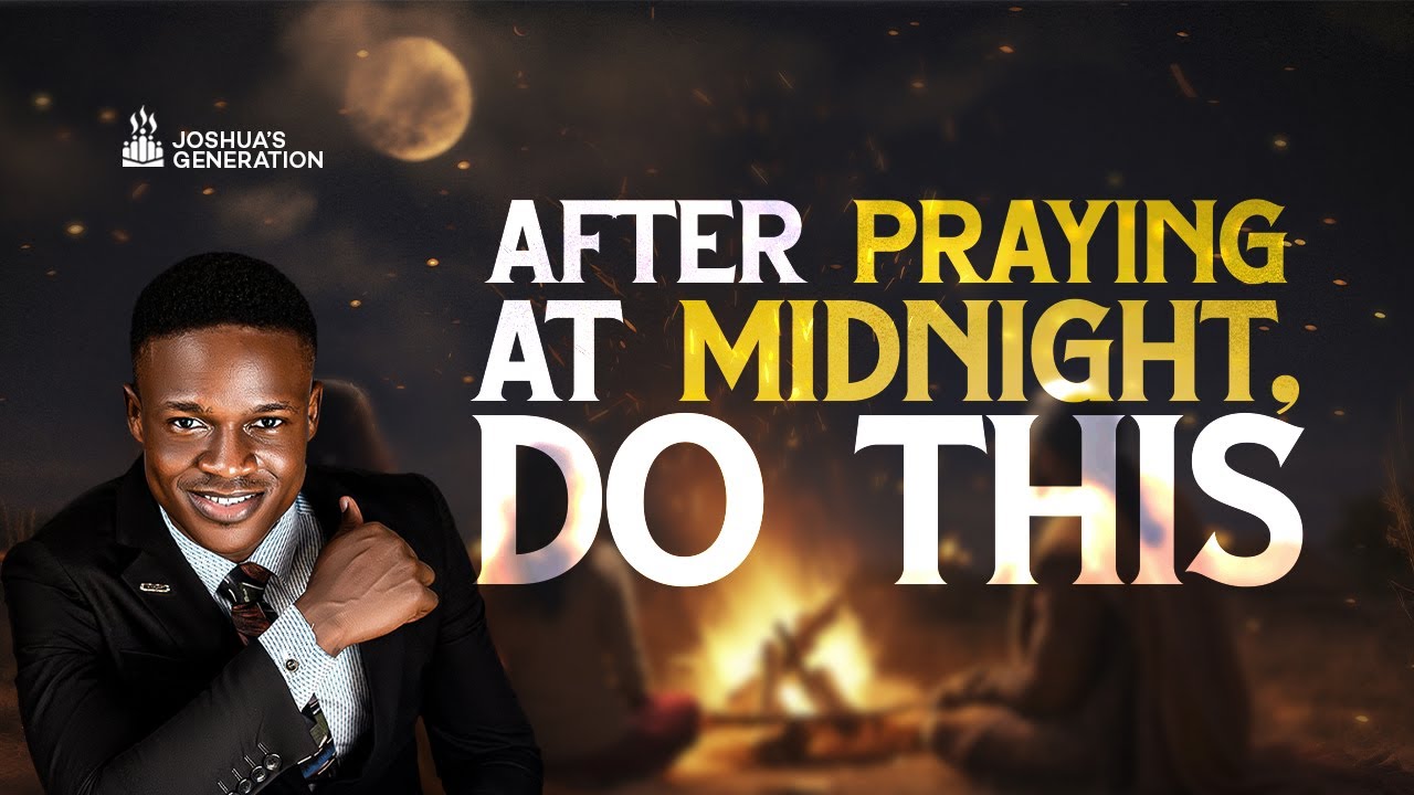 After Praying at MIDNIGHT DO THIS | Midnight Prayer | Joshua Generation