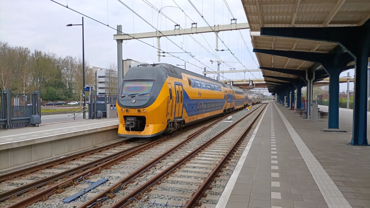 Treinen op station Assen | 13 april 2025