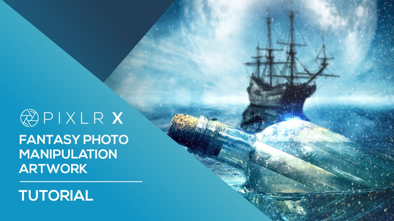 How to Create a Fantasy Photo Manipulation Artwork | Pixlr X