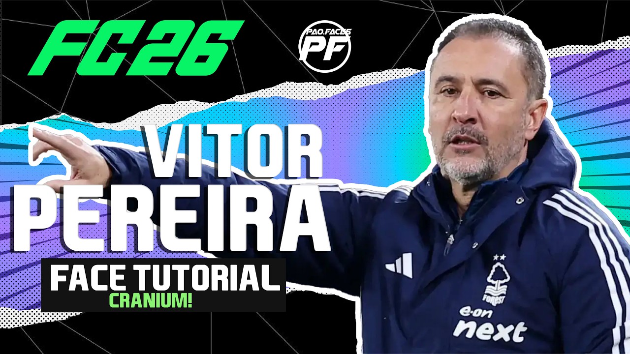 Как создать двойника Виктора Перейры в EA FC 26. Создание лица в режиме карьеры. Ноттингемский лес.