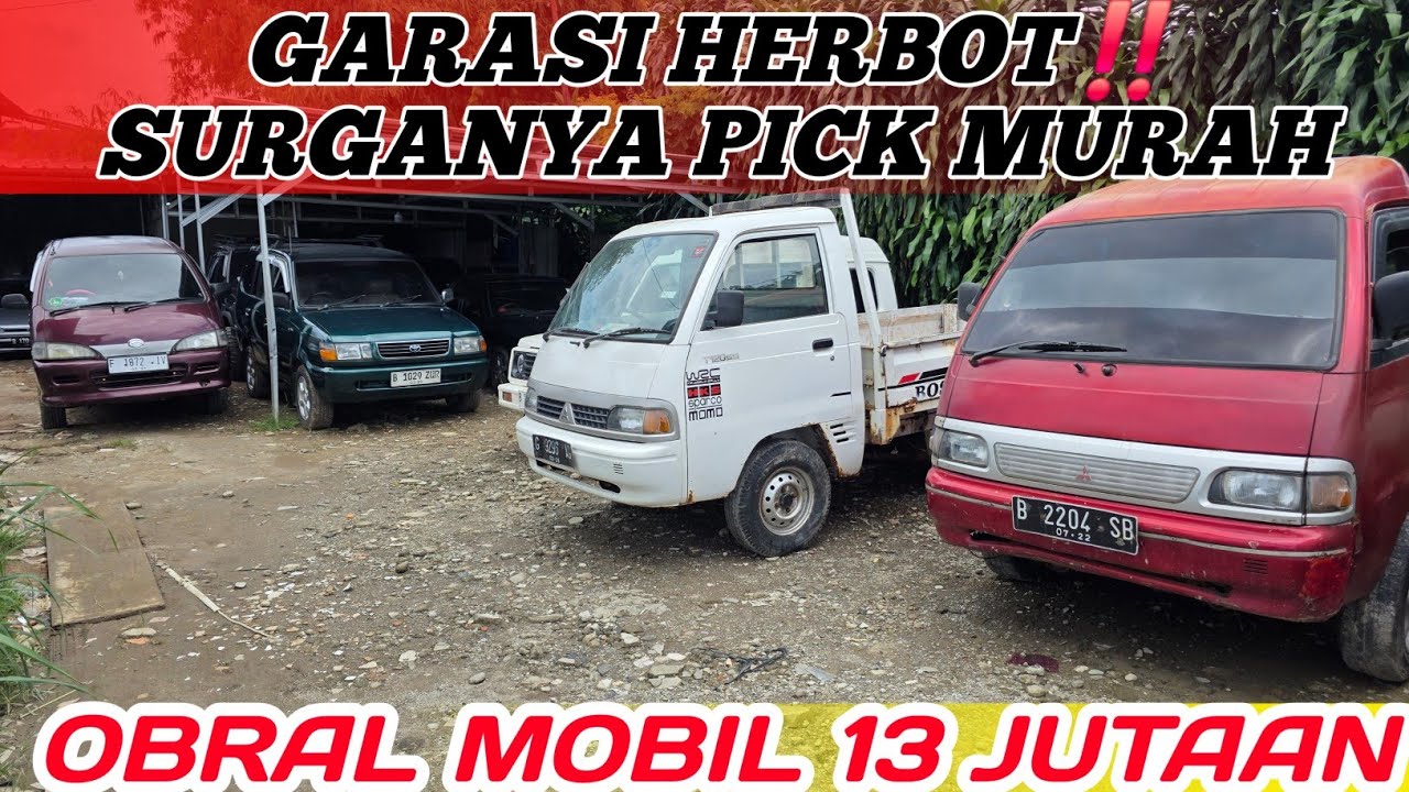 Jual 13 Jutaan Mobil Bekas Murah Bajongan di Garasi Herbot Terbaru