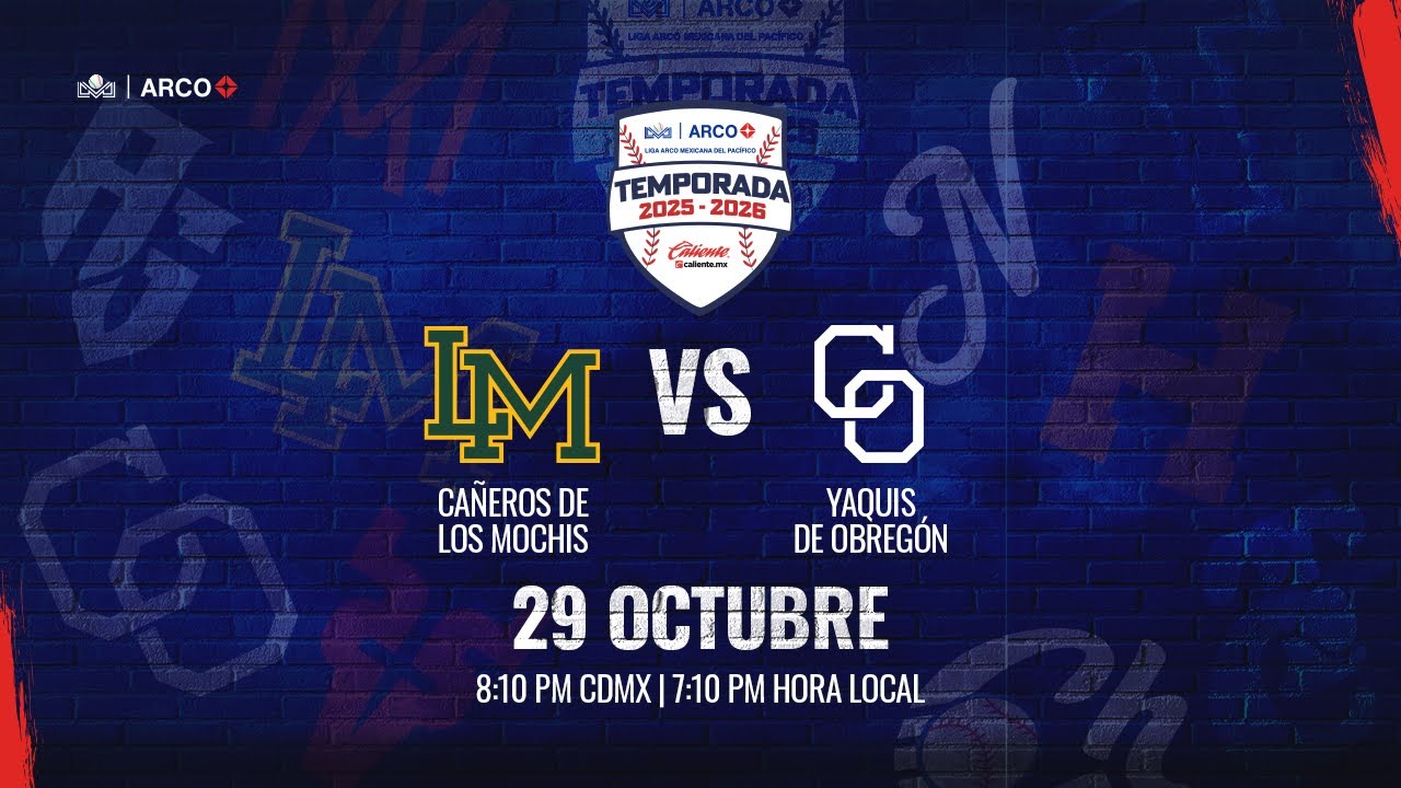 Ca&ntilde;eros de Los Mochis vs Yaquis de Obregon || 29 de octubre de 2025