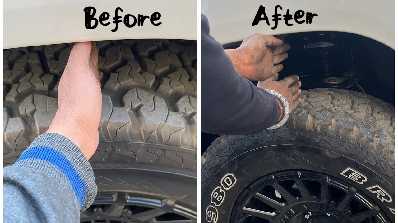 Toyota HILUX height increase front side