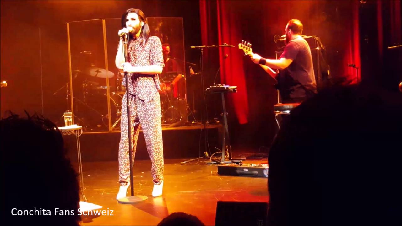 ‪#‎ConchitaLive , Somebody to Love  inkl. Intro, Stuttgart, Conchita Wurst