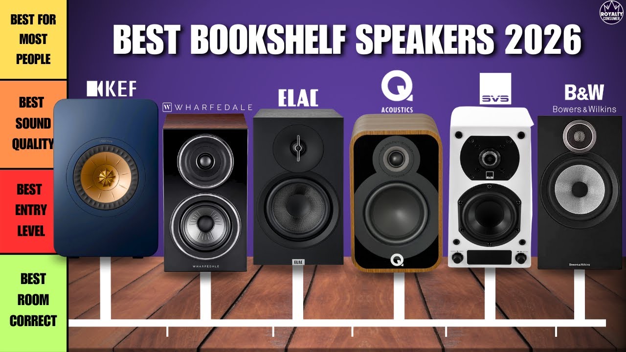 Best Bookshelf Speakers (End of Year 2025) - Top 6 Best Models So Far