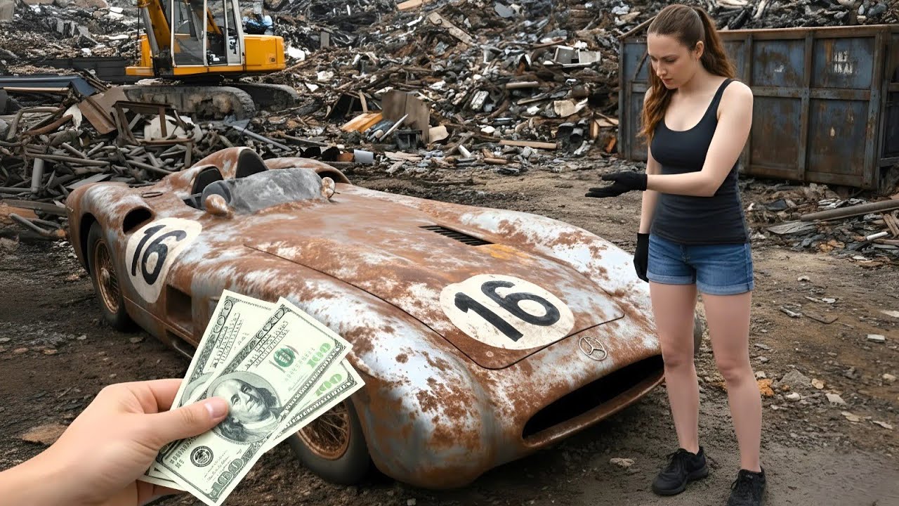 ASMR Car Restoration | Rebuilding the World’s Most Expensive Abandoned Car ($52 Million)