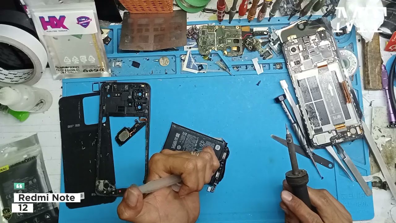 BONGKAR HABIS XIAOMI REDMI NOTE 12 | MATI TOTAL 