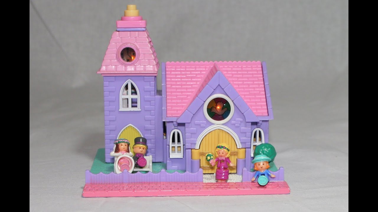 Polly Pocket Wedding Chapel Review 1993 Original Bluebird Toy