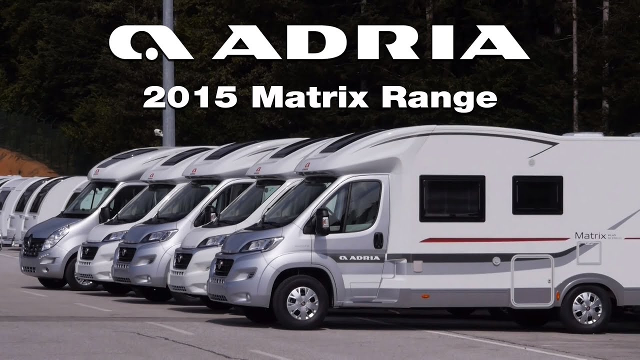 2015 Adria Matrix Range product video