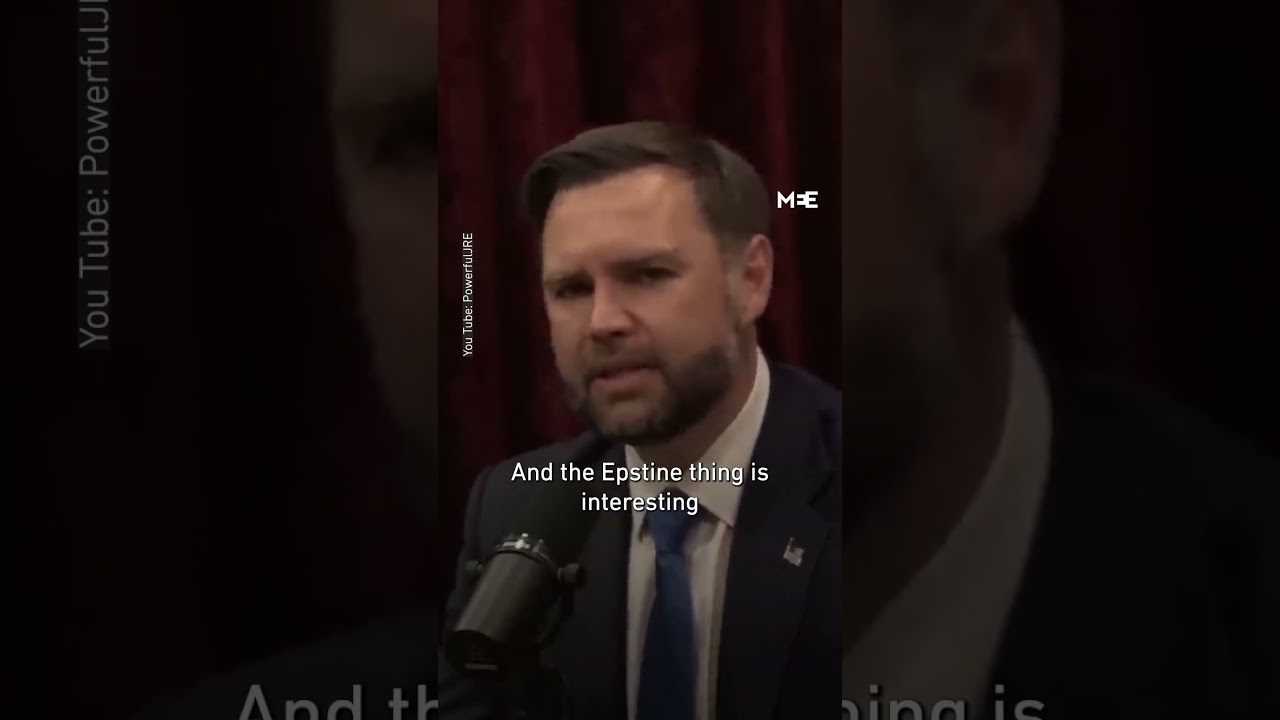 JD Vance says Epstein had 