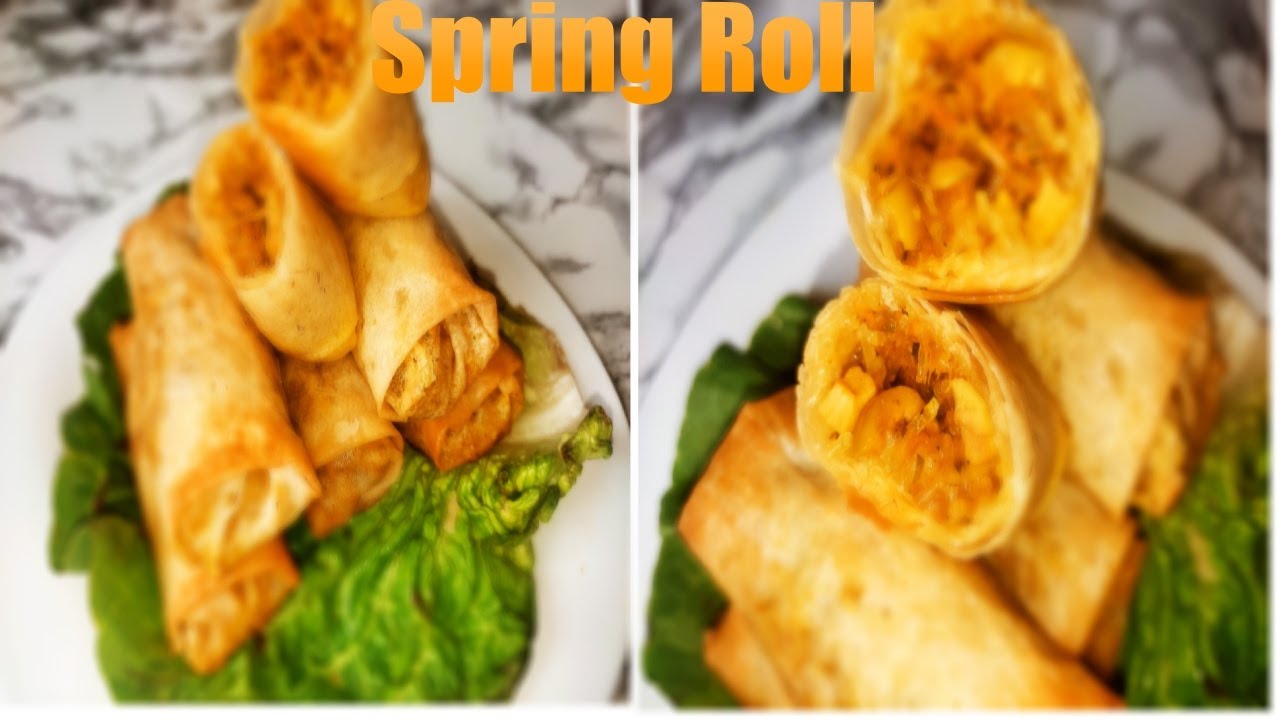 Spring Rolls Recipe-Homemade/Nems maison/نيم بحشوة رائعة