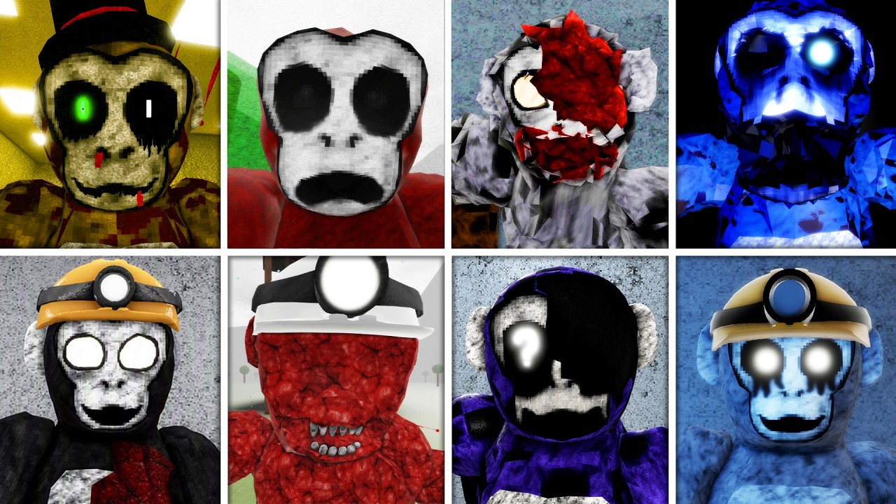 Lethal Ape (New Update) - All Monster Jumpscares & Lore | Roblox Showcase