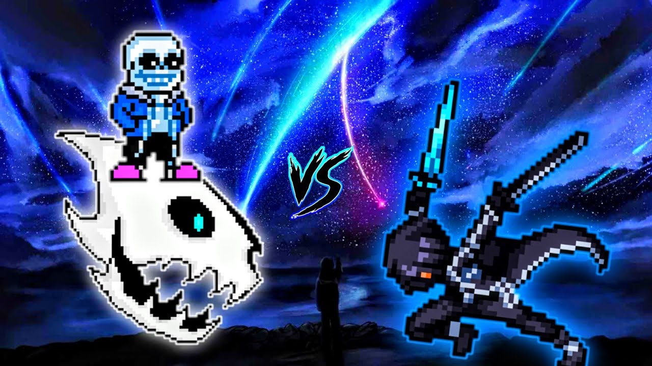 Classic Sans OP VS Kirito V2 OP (3 forms) #Mugen #SOLOLEGION
