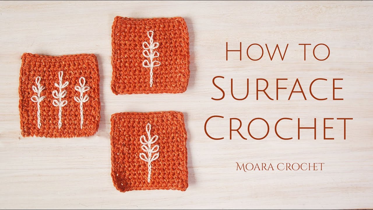How to Surface Crochet with Moara Crochet