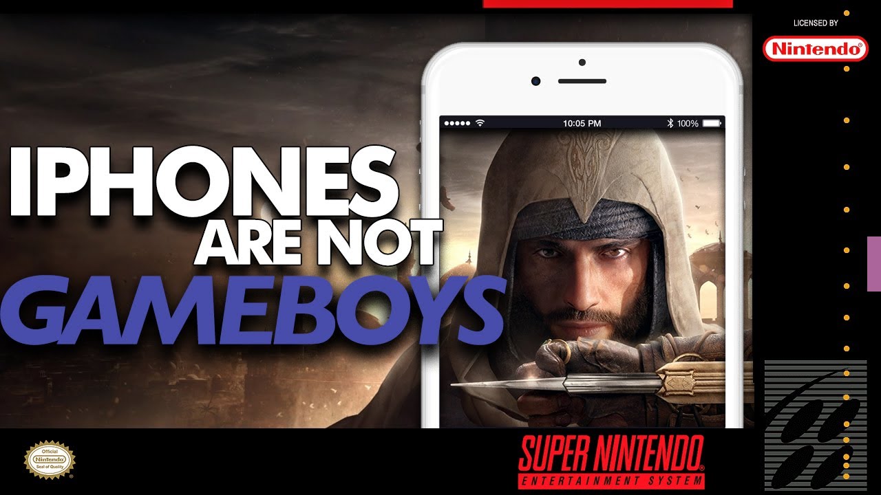 STOP PUTTING REGULAR GAMES ON PHONES