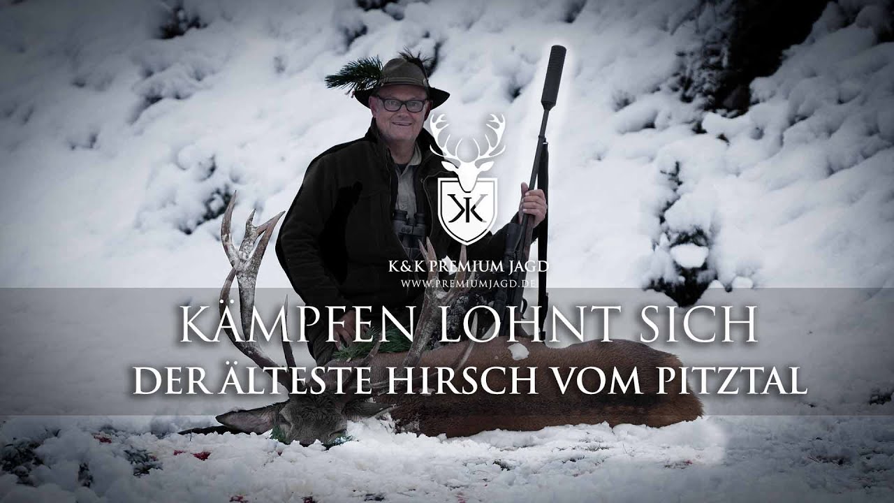 K&auml;mpfen lohnt sich - Atemberaubende Bergjagd auf den &auml;ltesten Hirsch im Pitztal auf dem Dach Tirols