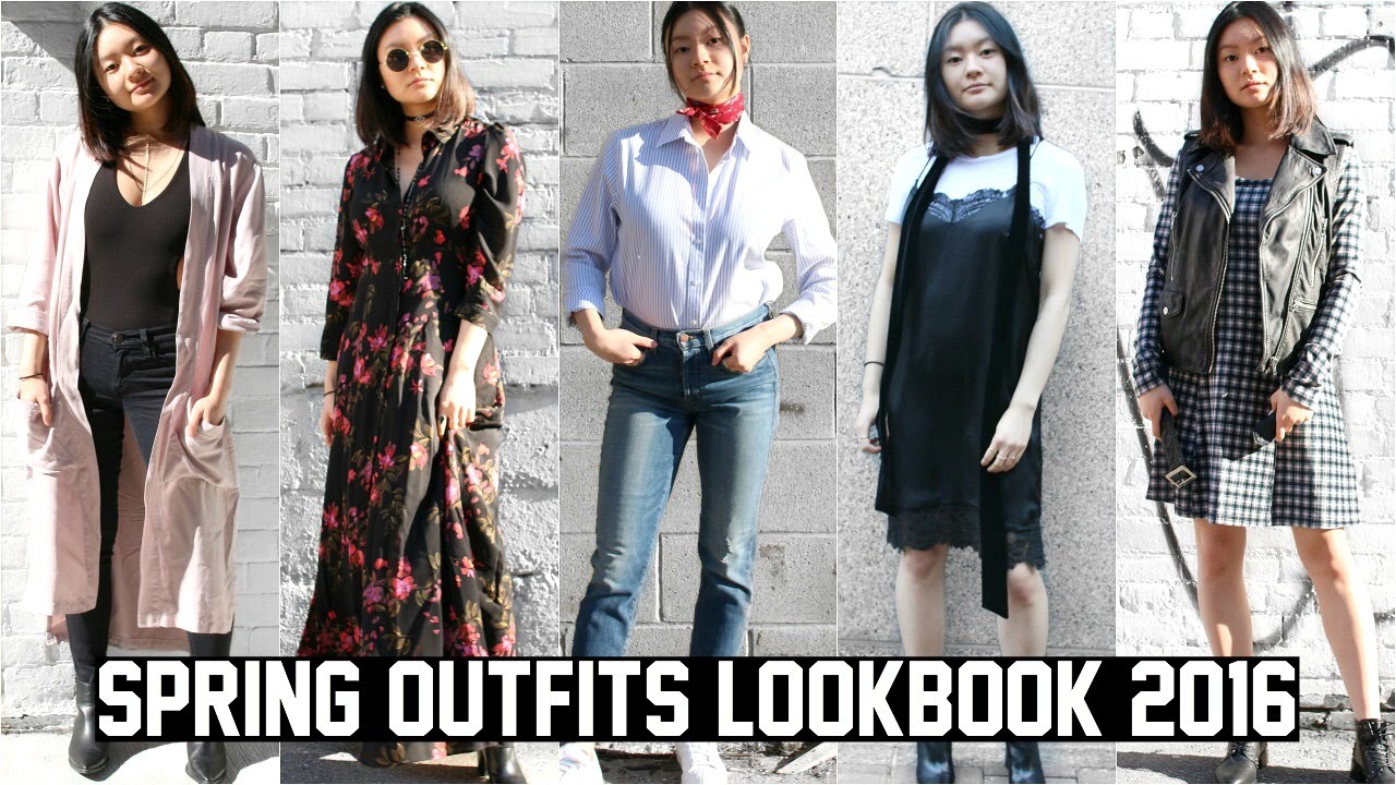 SPRING OUTFITS LOOKBOOK 2016