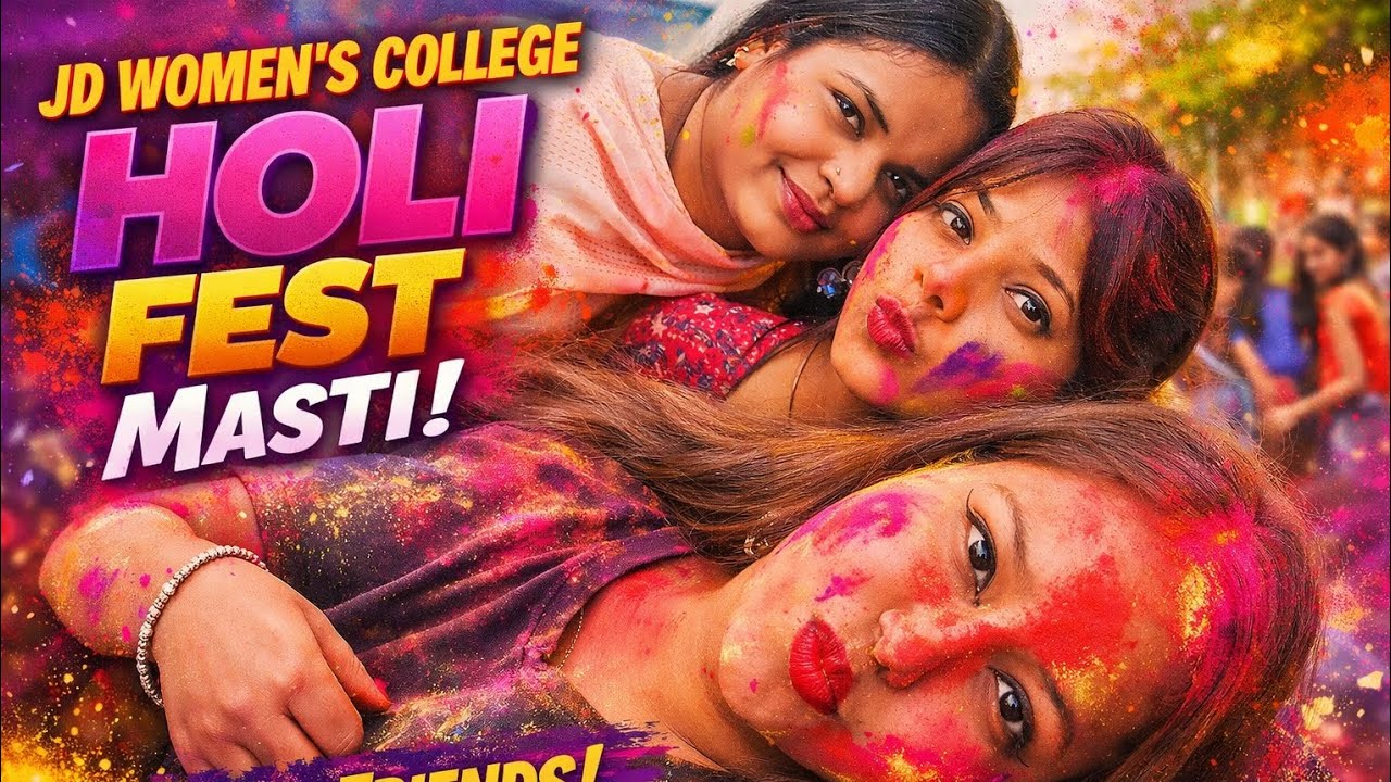 Friends ke Saath Holi Masti 🫣❤️