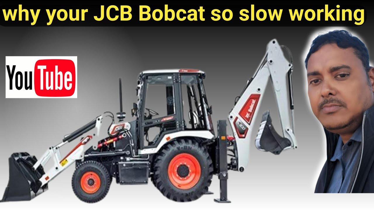 Jcb slow working ! Jcb hydraulic systems slow problem ! Bob cat B900 hydraulic systems slow problem