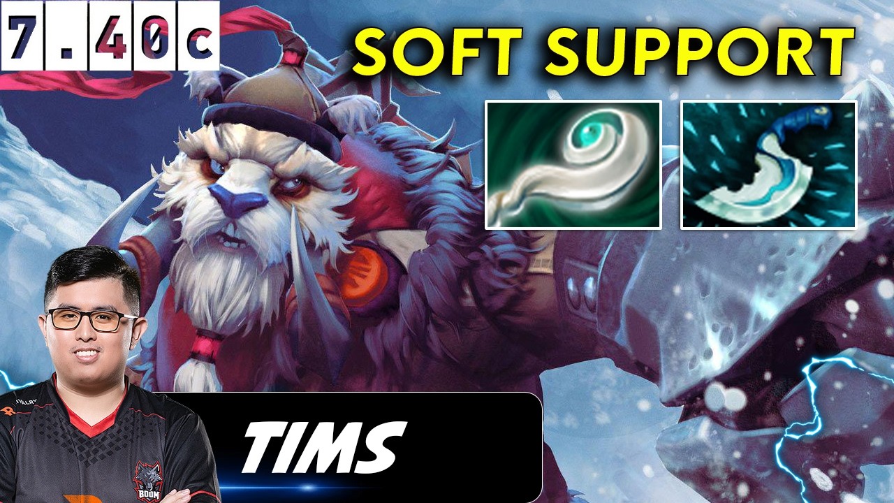 Tims Tusk Soft Support - Dota 2 Patch 7.40c Pro Pub Full Gameplay