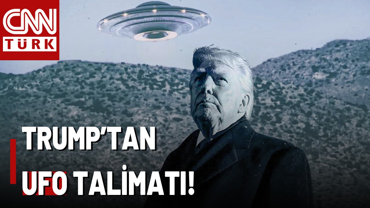 Obama Başlattı, ABD Başkanı Trump UFO Talimatı Verdi: Gizli Dosyalar Kamuoyuna A&ccedil;ılacak!
