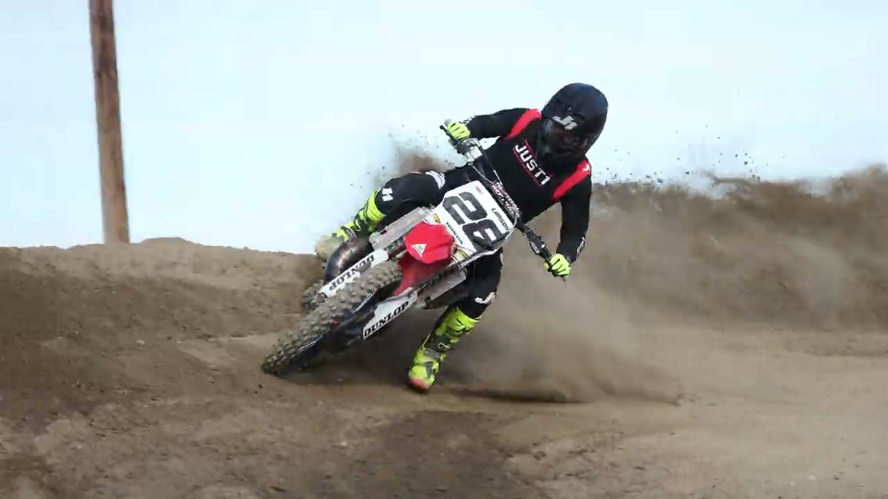 2003 Cr250 ripping at horn rapids (Chase Larson) RAW