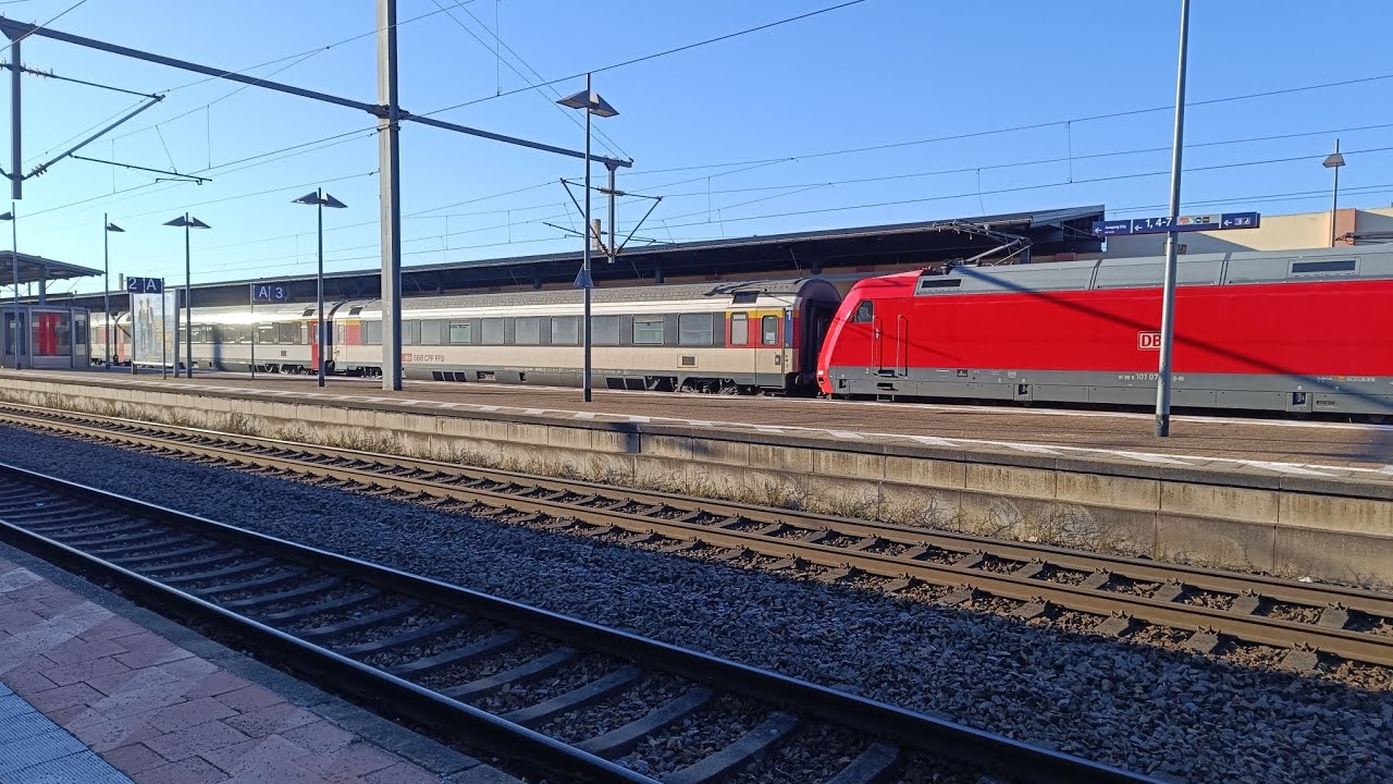 101+ECs der SBB zurück in Deutschland❗