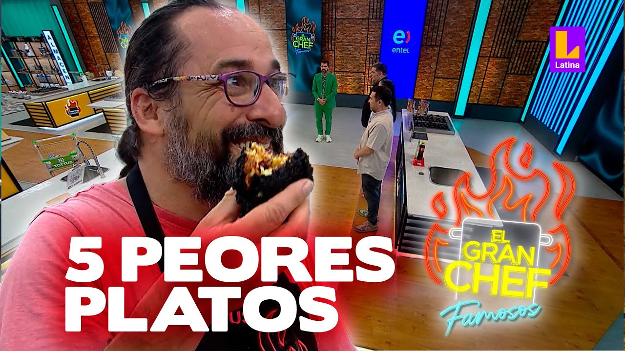 Los 5 peores platos de todas las temporadas de El Gran Chef Famosos