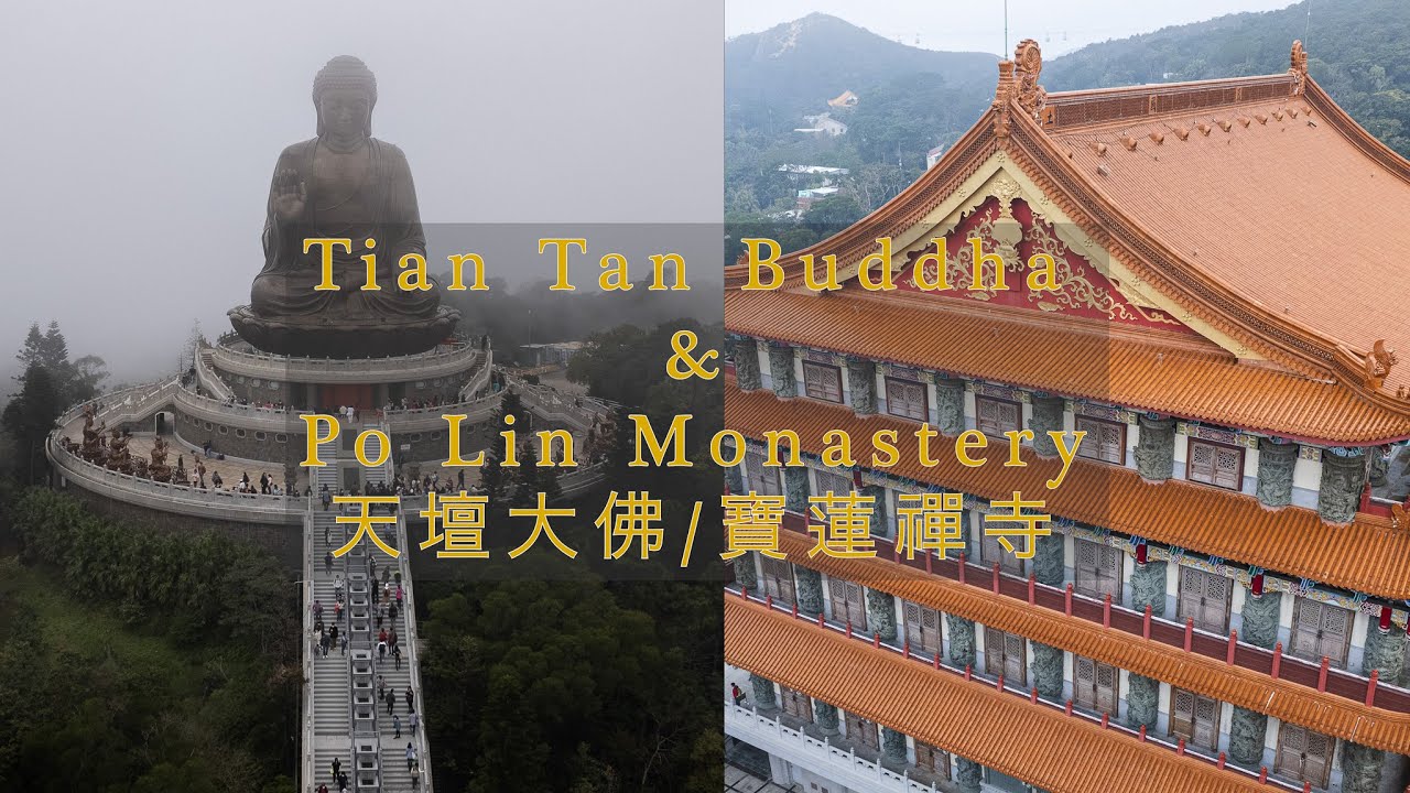The LARGEST Buddha & Temple in Hong Kong