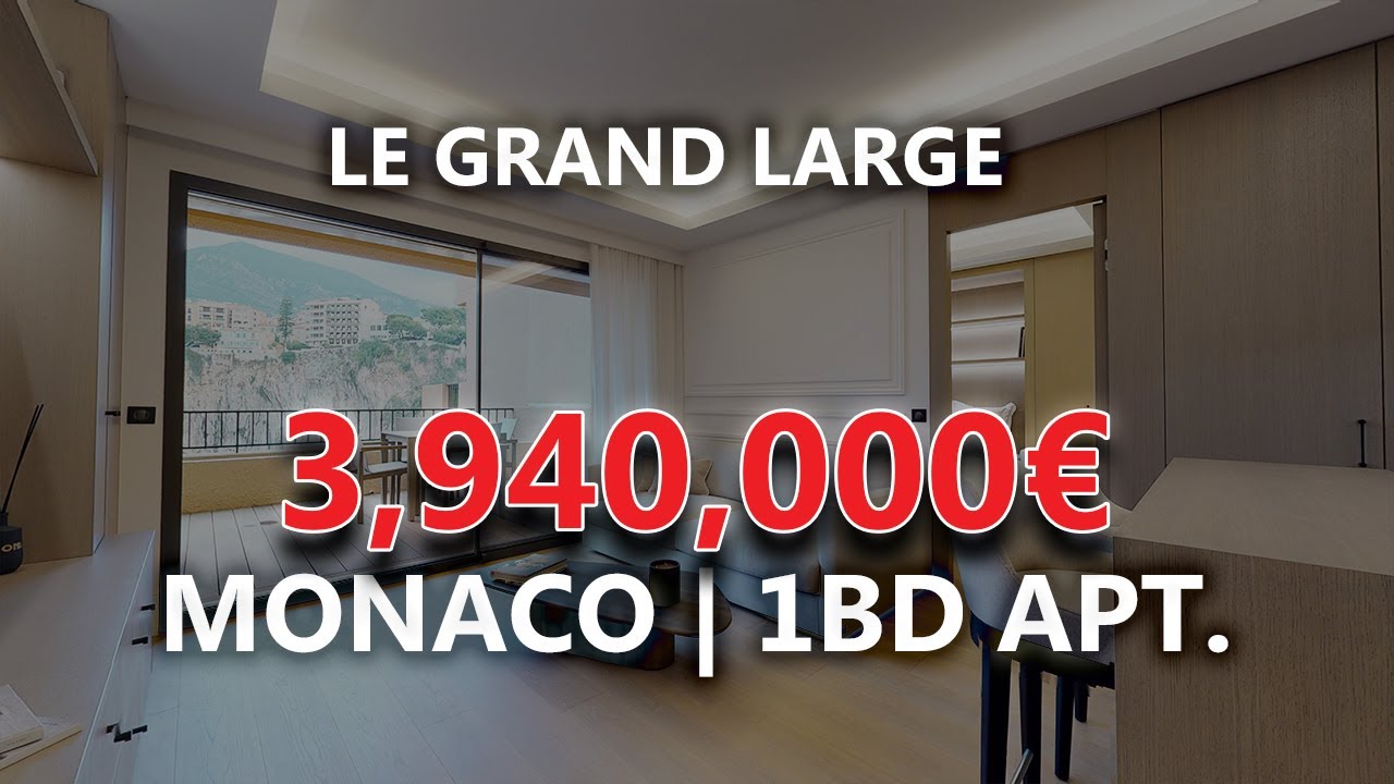 Monaco 1bd Apartment | Le Grand Large  | 3.900,000€ Bespoke Apartment