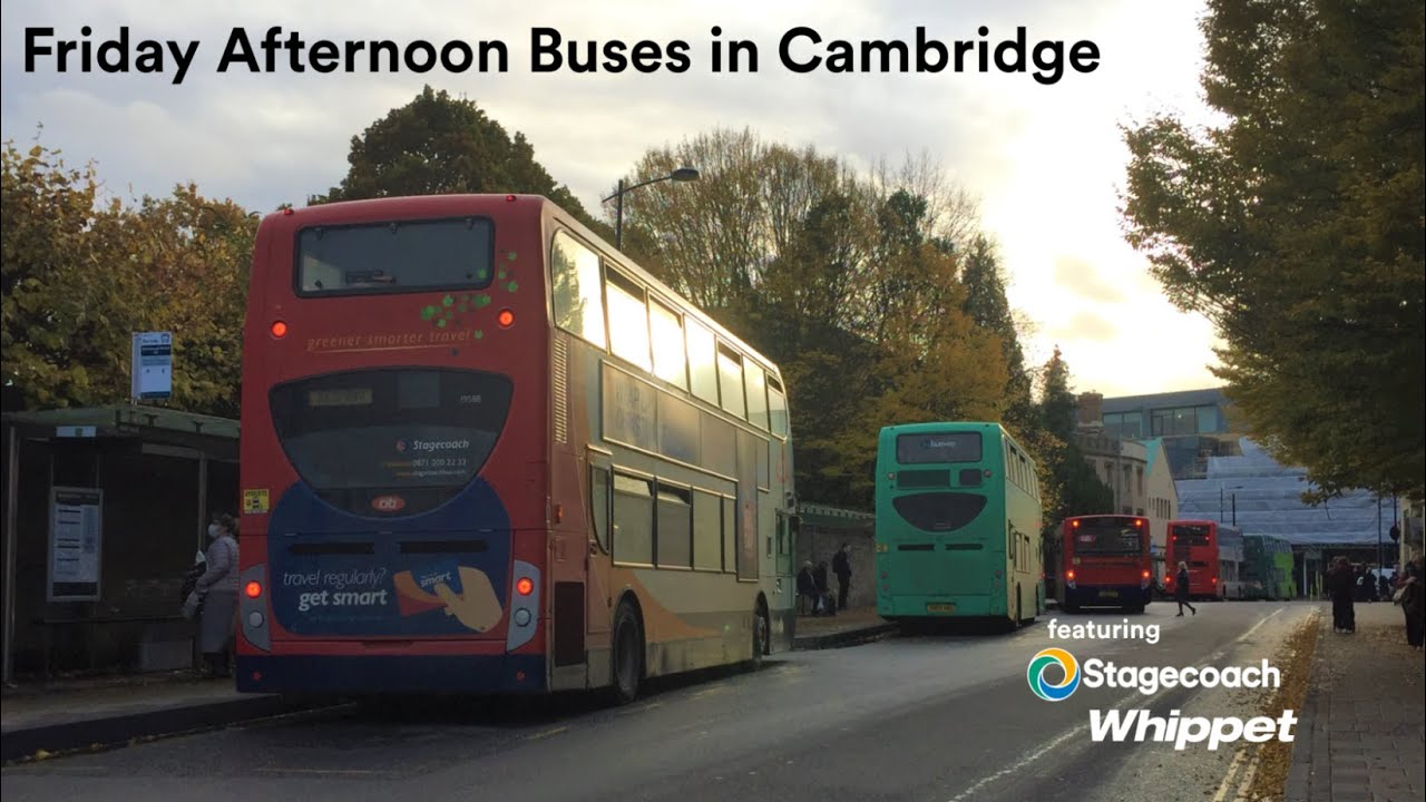 Friday Afternoon Buses in Cambridge