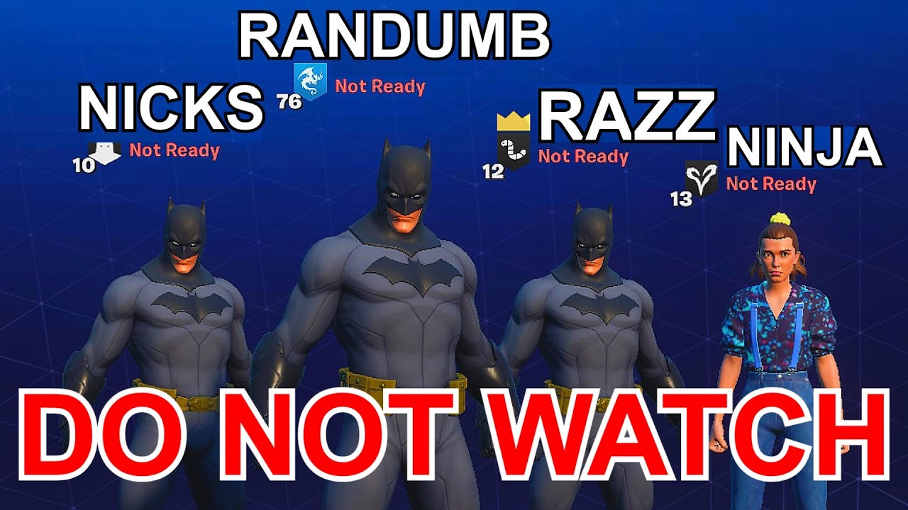 Do Not Watch This Fortnite Video