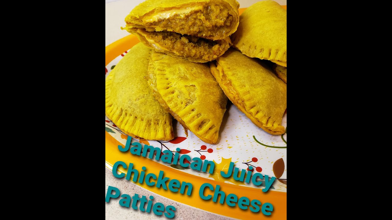 Jamaican Chicken Patty Recipe #cheesepatty#toyaskitchen