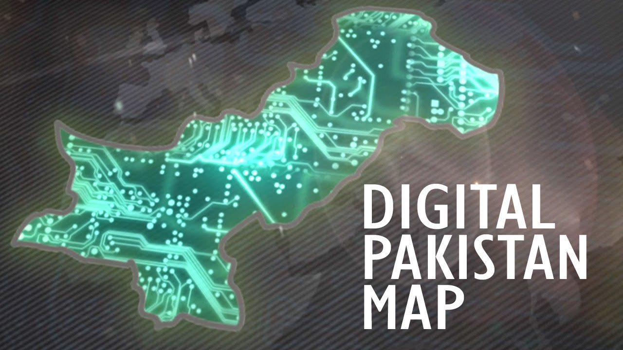 DIGITAL PAKISTAN I NAYA PAKISTAN MAP ANIMATION