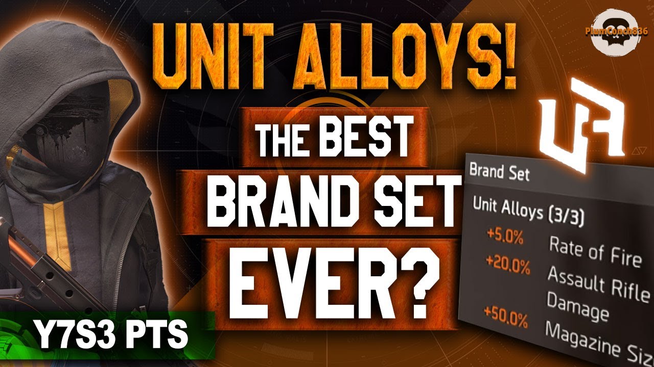 NEW UNIT ALLOYS! ARs become LMGs?!😮 PERFECT OBLITERATE & RPM BUFF! Division 2 PTS #thedivision2 #pve