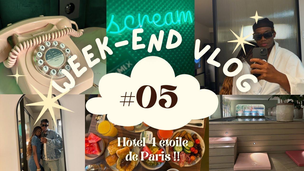 2 WEEK-ENDS EN HÔTEL 4 ÉTOILES DE PARIS⭐️⭐️⭐️⭐️#vlog #couple #hotel #paris #NOUS SOMMES DE RETOUR !!