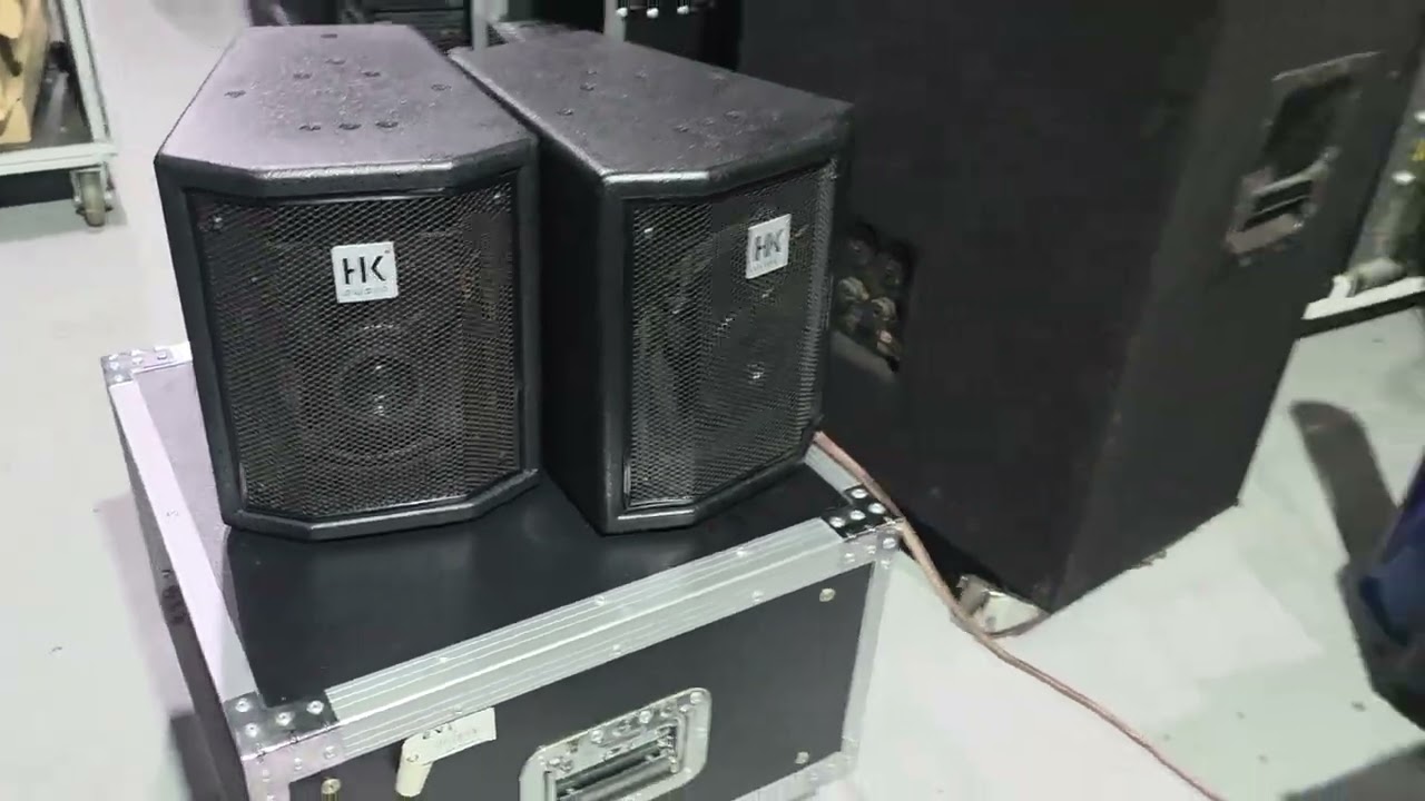 (HK)LUCAS NANO300+베링거 XENYX1202FX+커뮤니티 CPL23 중고음향 시스템
