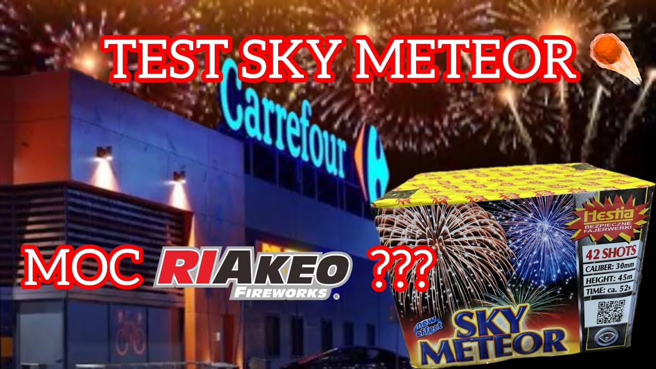 ☄️WYRZUTNIA SKY METEOR Z CARREFOUR MAMY KOLEJY HIT W 2025 OD HESTII🎆🤯