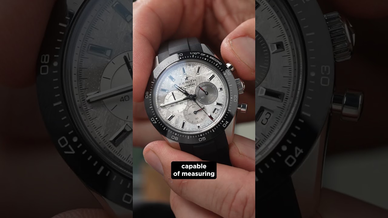 The Zenith Chronomaster Sport Meteorite in steel is no longer a Japan-exclusive #luxurywatches