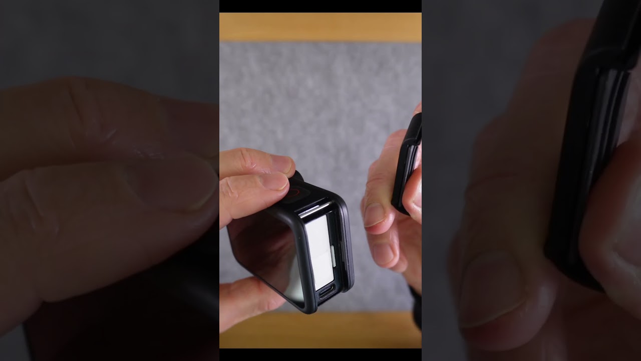 GoPro Hero 12, 11, 10 how to remove and put back the battery door